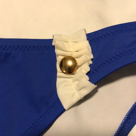 NWOT Victoria’s Secret Blue Sporty Bikini Medium - Picture 4 of 5